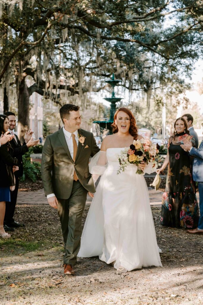 Downtown Savannah Wedding Ceremony - The Hulls