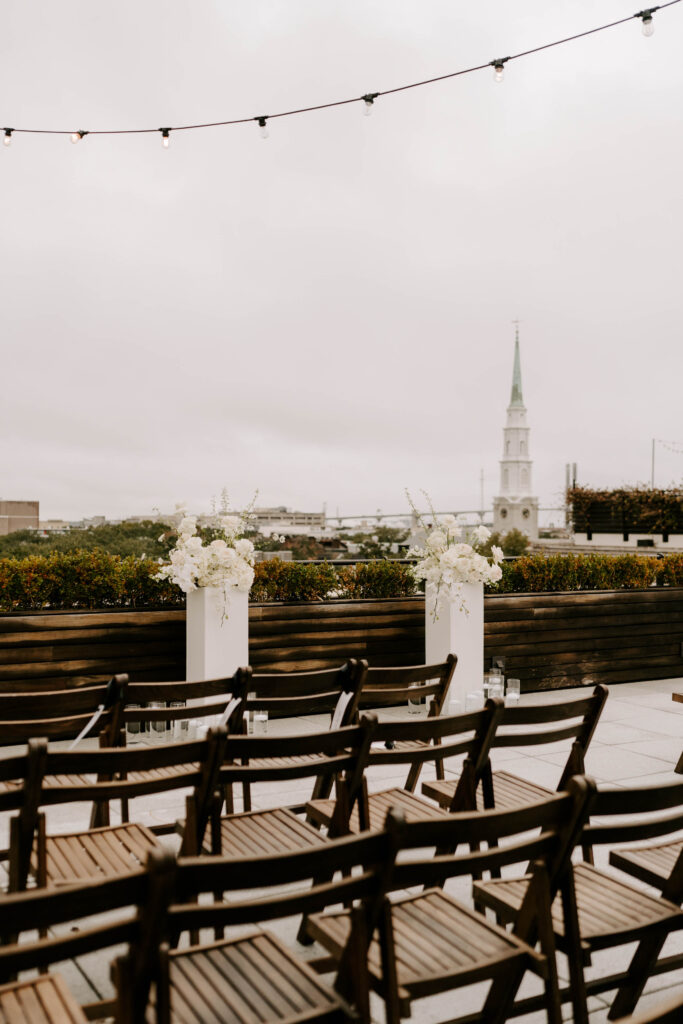 Elegant Rooftop Wedding - The Hulls