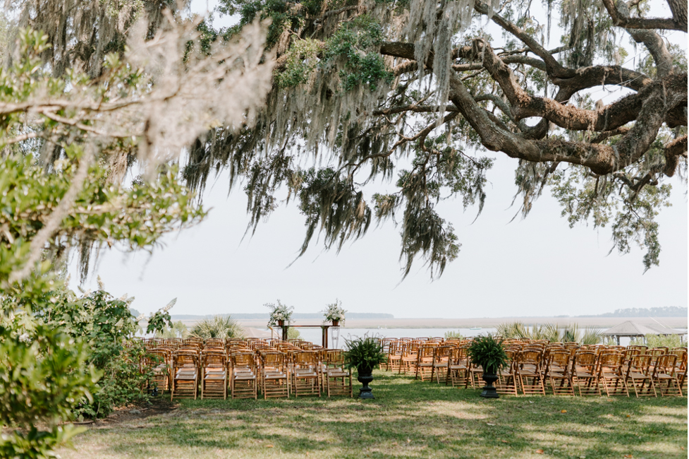 Private Property Wedding in Savannah - The Hulls